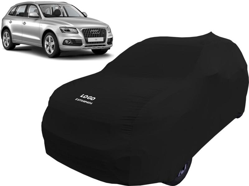 Imagem de Capa Automotiva Para Audi Q5 Tecido Helanca Lycra Cor Preta