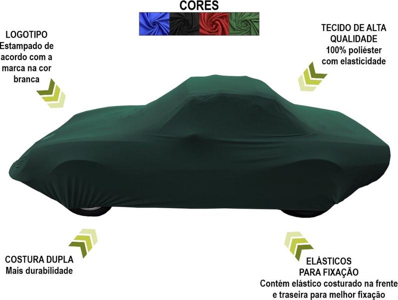 Imagem de Capa Automotiva Para Carro Esportivo Puma Gte Cor Verde