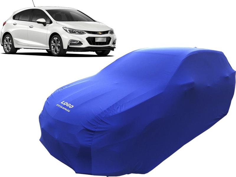 Imagem de Capa Automotiva Para Gm Cruze Hatch Tecido Helanca Lycra