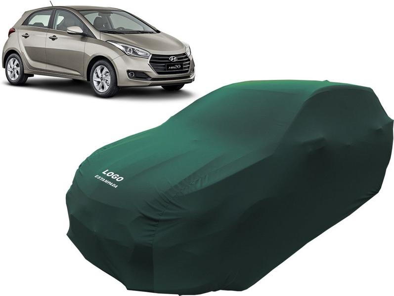 Imagem de Capa Automotiva Para Hyundai Hb20 Tecido Helanca Lycra