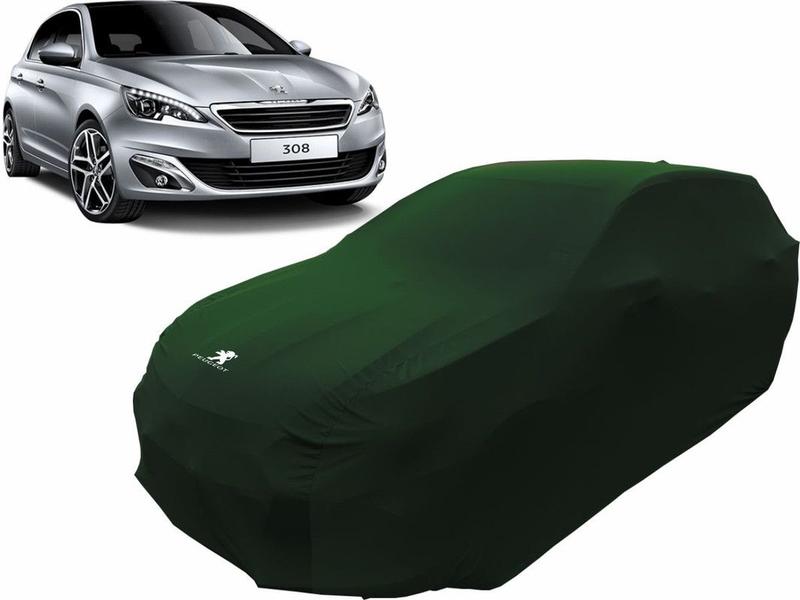 Imagem de Capa Automotiva Para Peugeot 308 Tecido Helanca Lycra