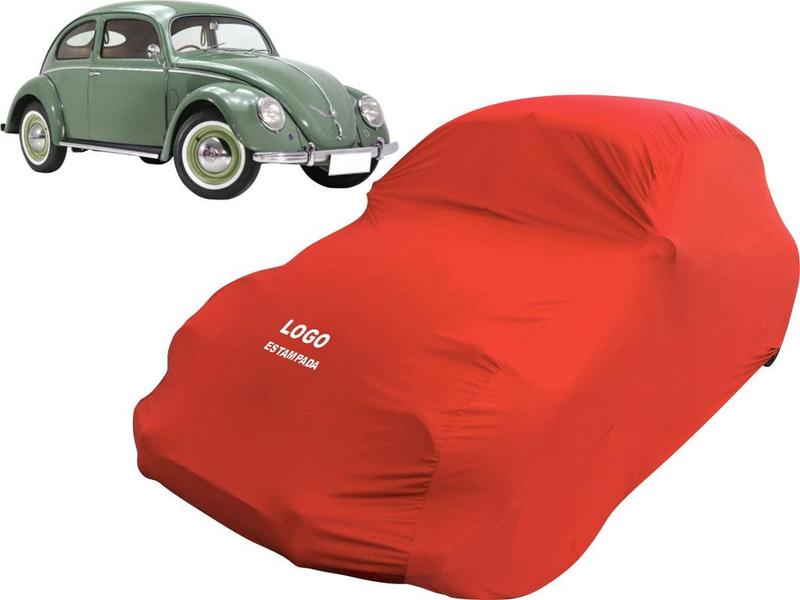 Imagem de Capa Automotiva Para Volkswagen Fusca Tecido Helanca Lycra