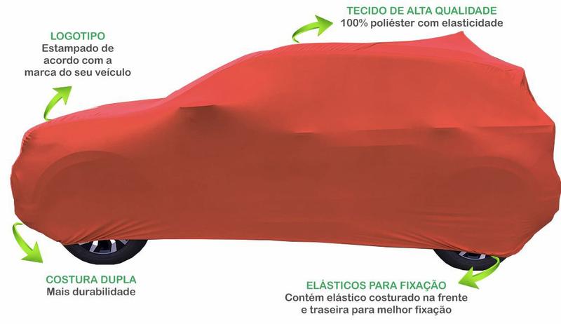 Imagem de Capa Automotiva Suv Toyota Hillux Sw4 2021 À 2023 Resistente