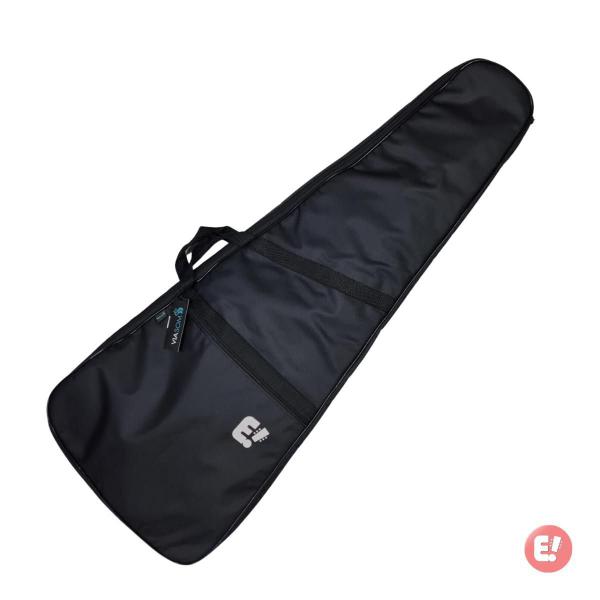 Capa Bag Guitarra Luxo Acolchoada Preta Via Som - Viasom Imagem de Capa Bag Guitarra Luxo Acolchoada Preta Via Som