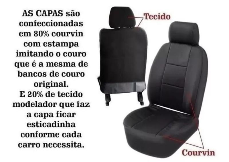 Imagem de capa banco de carro couro bege para Etios 2014