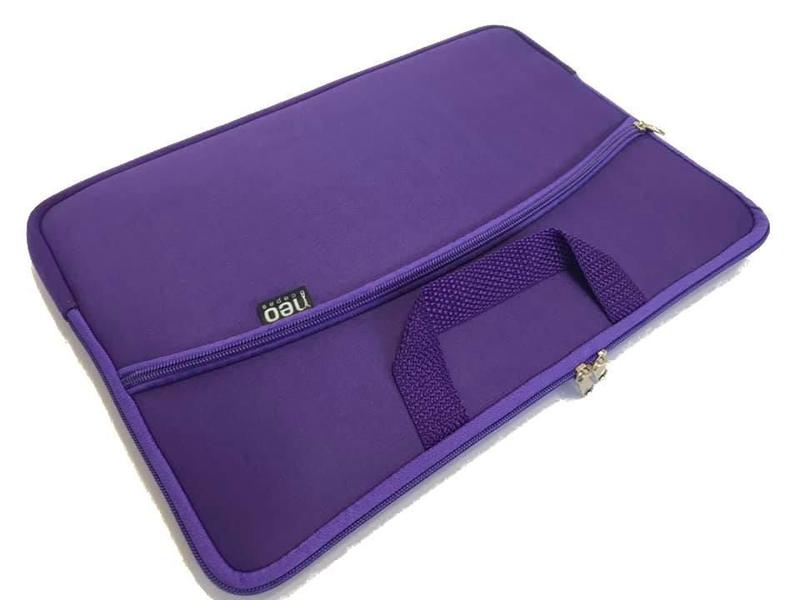 Imagem de Capa Bolsa Para Notebooks Roxo Violeta 15.6 Luva Pasta