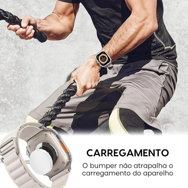 Imagem de Capa Bumper Para Apple Watch Ultra - Prata