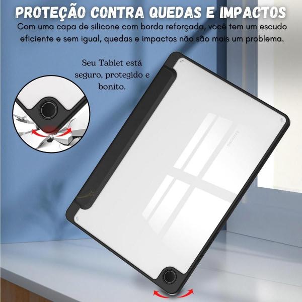 Imagem de Capa + Caneta + Película Para Tablet Samsung A9+ 11 X216