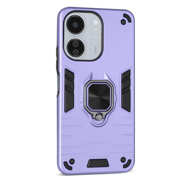 Imagem de Capa Capinha Anel Compativel Com Xiaomi Poco C65 + Pelicula Hidrogel