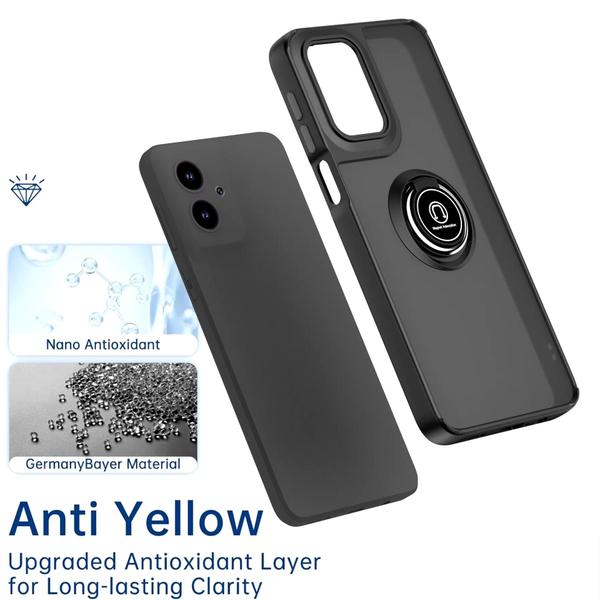 Imagem de Capa Capinha Anel Translucida Para Motorola Moto G55