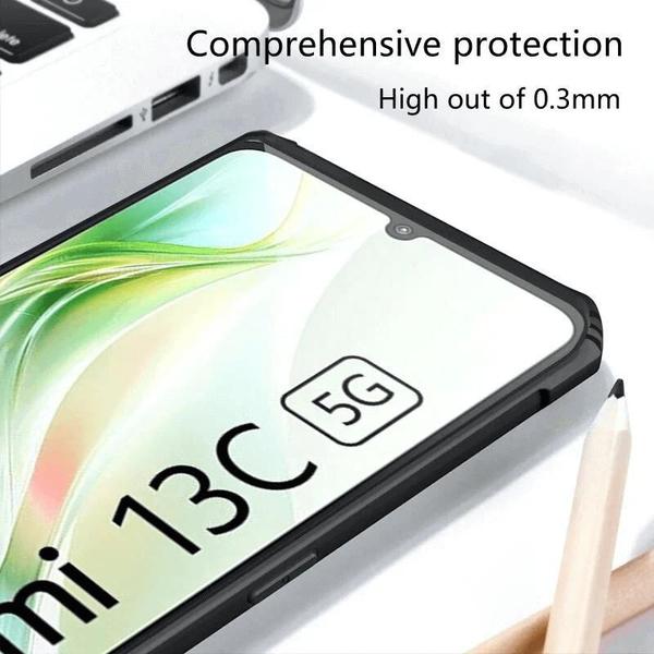 Imagem de Capa Capinha Anti Impacto Acrilico Compativel Com Xiaomi Poco M6 5G