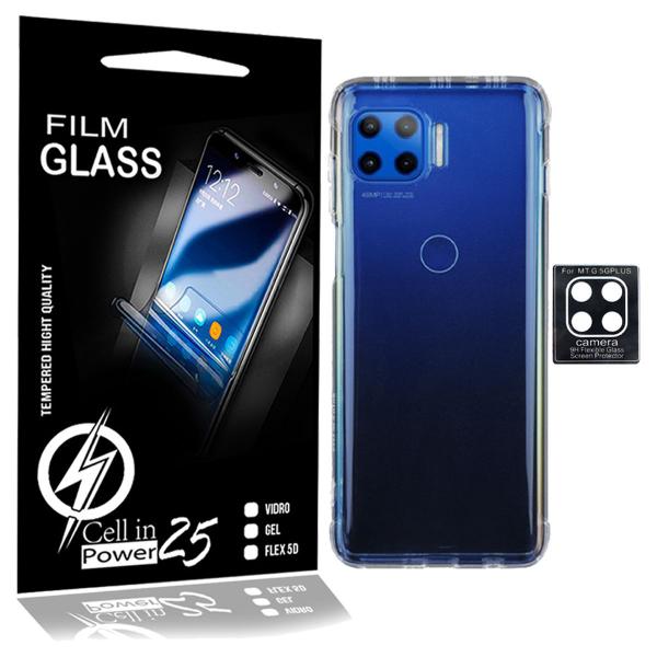 Imagem de Capa Capinha Anti Impacto Moto G 5G Plus 6.7 XT2075  + Pelíc. Camera - Cell In Power25