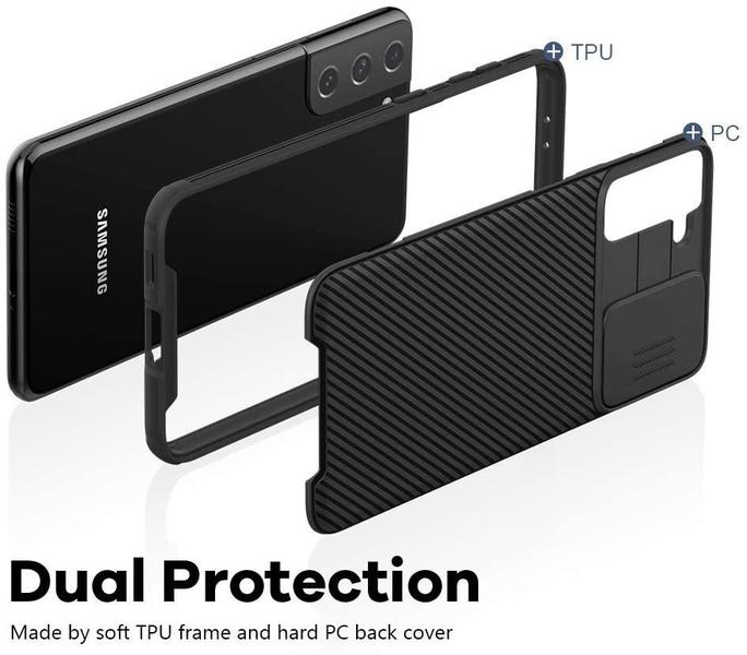 Imagem de Capa Capinha Anti Impacto Nillkin Camshield Galaxy S21 6.2