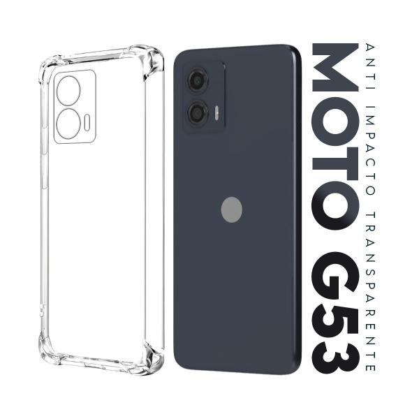 Imagem de Capa Capinha Anti Impacto Transparente Para Moto G53 Xt2335 6.5 - Luiza Cell25