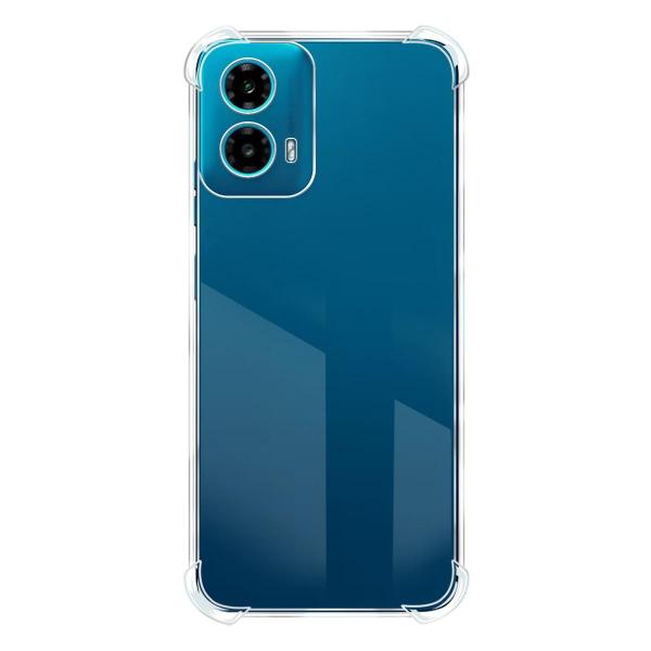 Imagem de Capa Capinha Anti Impacto Transparente + Película De Hydrogel HD Para Moto G34 Xt2363 6.5