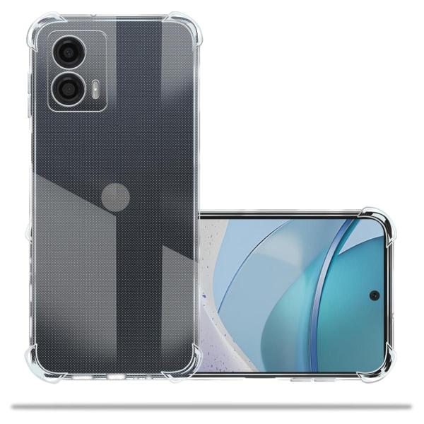 Imagem de Capa Capinha Anti Impacto Transparente + Película De Hydrogel HD Para Moto G53 Xt2335 6.5