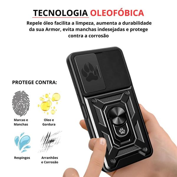 Imagem de Capa Capinha Armor Anti Choque Ring Luxo P/ Galaxy S20 Ultra