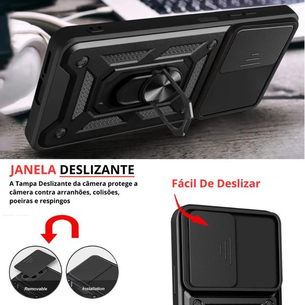 Imagem de Capa Capinha Armor Militar Anti-Impacto P/ Galaxy A05 - Protetora