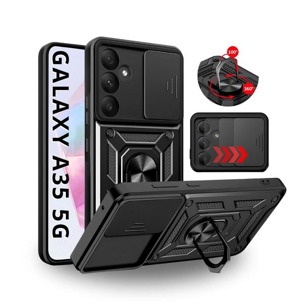 Imagem de Capa Capinha Armor Militar Anti Impacto P/ Galaxy A35 5G - Protetora