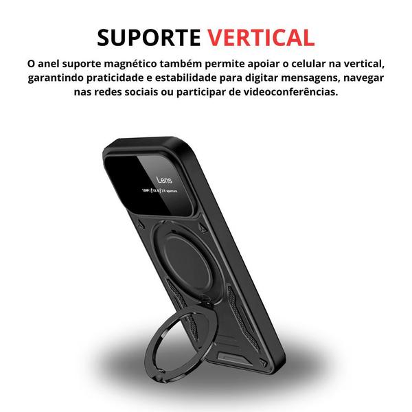 Imagem de Capa Capinha Armor Militar Anti Impacto P/ REDMI NOTE 11S - Protetora