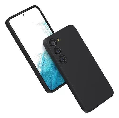 Imagem de Capa Capinha Aveludada Preta + Película de Cerâmica Para Samsung Galaxy A15