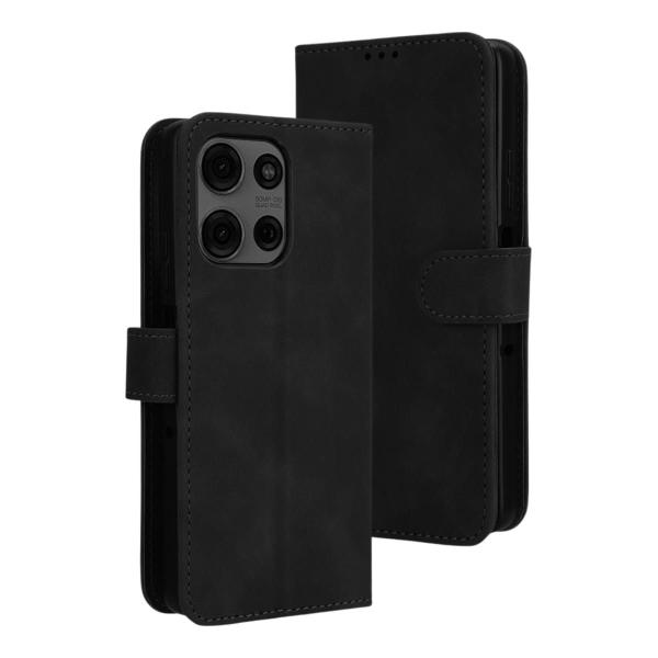 Imagem de Capa Capinha Carteira Estojo Moto G75 + Película De Hidrogel