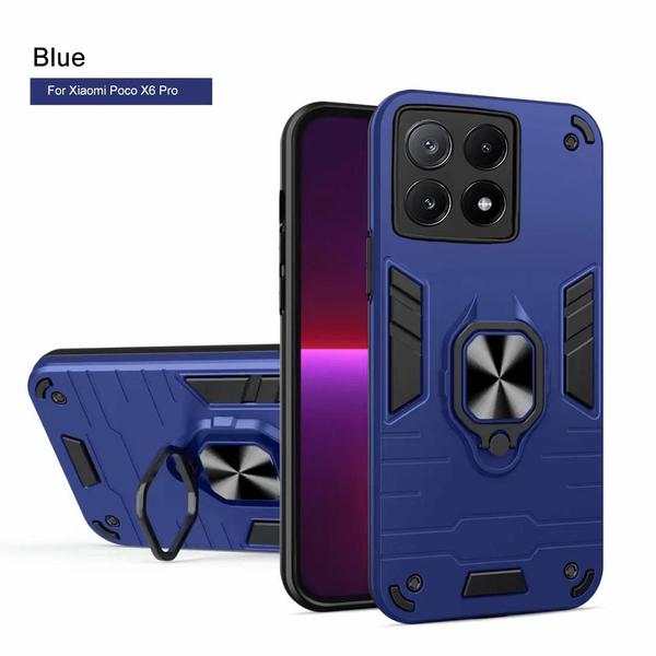 Imagem de Capa Capinha Case Anti Impacto Anel Compativel Com Xiaomi Poco X6 Pro