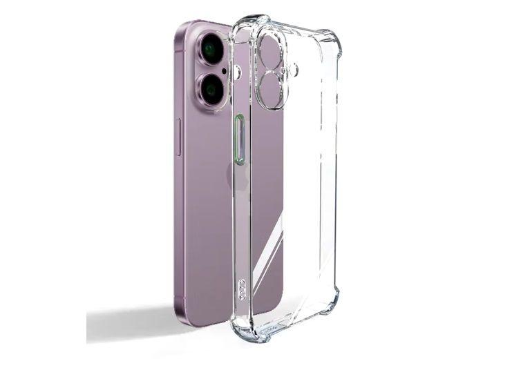 Imagem de Capa Capinha Case Anti Impacto + Pelicula vidro 3d Iphone 16 Plus