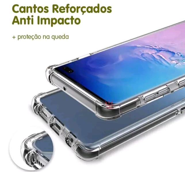 Imagem de Capa Capinha Case Anti Impacto Transparente Compatível Para Motorola Moto One hyper