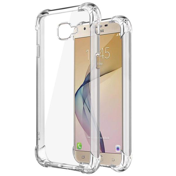 Imagem de Capa Capinha Case Anti Impacto Transparente Compatível Para Samsung Galaxy J7 Prime