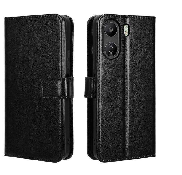 Imagem de Capa Capinha Case Carteira Flip + Pelicula vidro 3D Redmi Xiaomi 13C