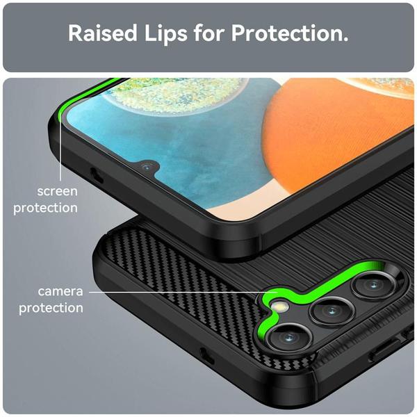 Imagem de Capa Capinha Case Fiber Anti Impacto Para Samsung Galaxy M14