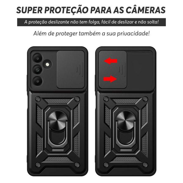 Imagem de Capa Capinha Case para Samsung Galaxy A55 - Protetora Resistente Anti Impacto Queda Armadura Militar