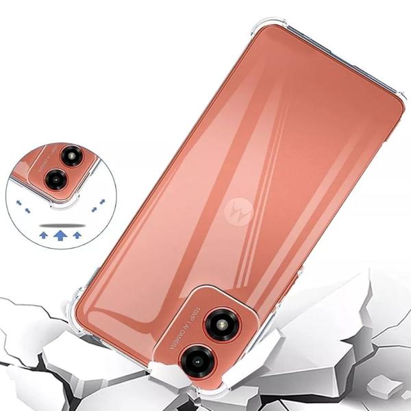 Imagem de Capa Capinha Case + Película 3d Para Motorola Moto G04s 6.56