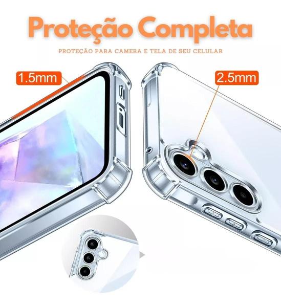 Imagem de Capa Capinha Case + Película 3d Para Samsung Galaxy M35 6.6