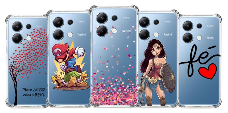 Imagem de Capa Capinha Case Personalizada Para Redmi Note 13 Desenhos