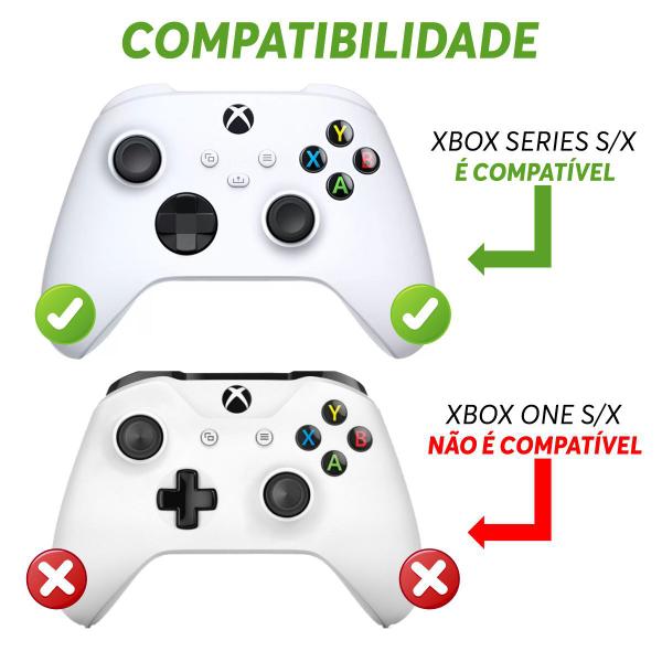 Imagem de Capa Capinha Case Skin p/ Controle de Xbox Series S X Protetora em Silicone Alta Proteção Compatível