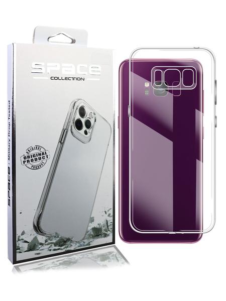 Imagem de Capa Capinha Case Space + Película De Hydrogel Privacidade Compatível Galaxy S8 Plus G955 6.2 - Luiza Cell25