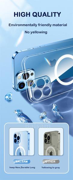 Imagem de Capa Capinha Case Transparente Magsafe Compativel com iPhone 14