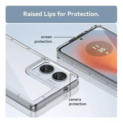 Imagem de Capa Capinha Compativel Com Moto G85 + Pelicula Hydrogel Privacidade