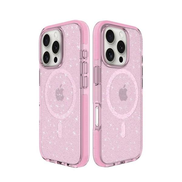 Imagem de Capa Capinha Compatível iPhone 16 Pro Super Star Rose C/Magsafe Prodigee