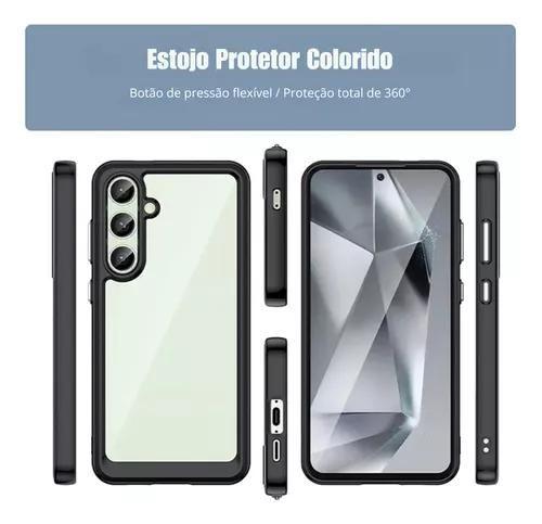 Imagem de Capa Capinha Compativel Para Galaxy S24 Fe + Pelicula Privacidade Hydrogel