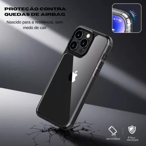 Imagem de Capa Capinha Compativel Para iPhone 16/ IPhone 16 Plus / IPhone 16 Pro / IPhone 16 Pro Max / Série Royal Armor Anti-impacto