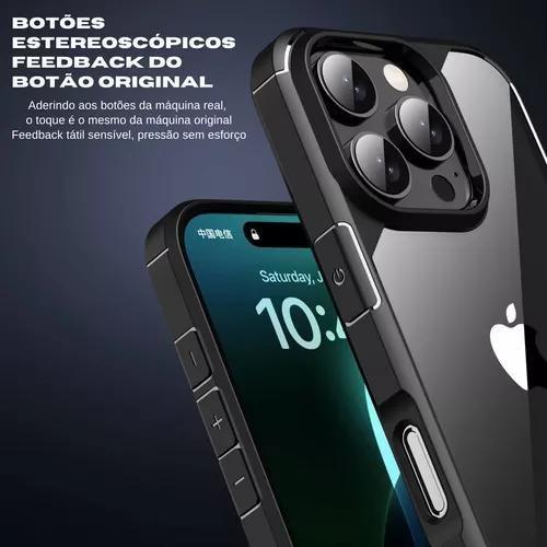 Imagem de Capa Capinha Compativel Para iPhone 16/ IPhone 16 Plus / IPhone 16 Pro / IPhone 16 Pro Max / Série Royal Armor Anti-impacto