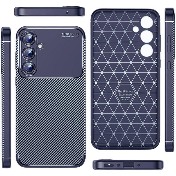 Imagem de Capa Capinha Fibra Carbono Para Galaxy A35 Case Anti Impacto