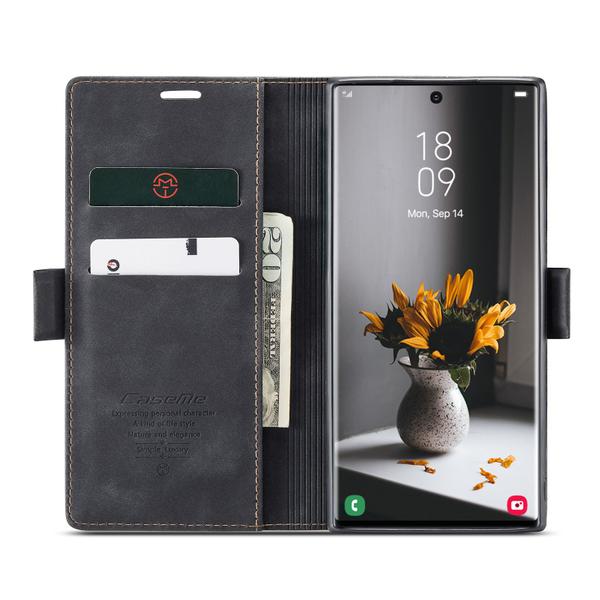 Imagem de Capa Capinha Flip Couro Galaxy S22, S22 Plus e Ultra Wallet Caseme