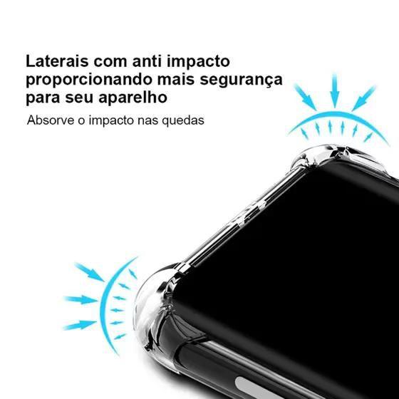 Imagem de Capa Capinha Iphone 13 6.1 Transparente Anti Impactos