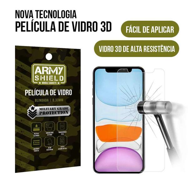 Imagem de Capa Capinha Moto G53 5G Anti Shock + Película de vidro 3D - Armyshield