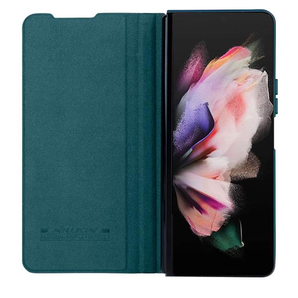 Imagem de Capa Capinha Nillkin Qin Para Galaxy Z Fold 5 5g Case Couro