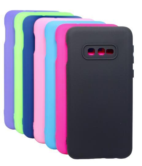 Imagem de Capa Capinha Para Galaxy S10e Fosca Aveludada Coloridas